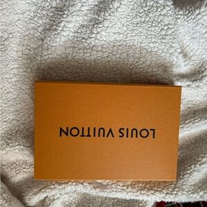 Louis Vuitton orange box size 12 by 8